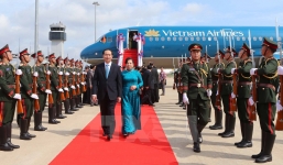 Chủ tịch nước Trần Đại Quang lên đường thăm chính thức Cuba